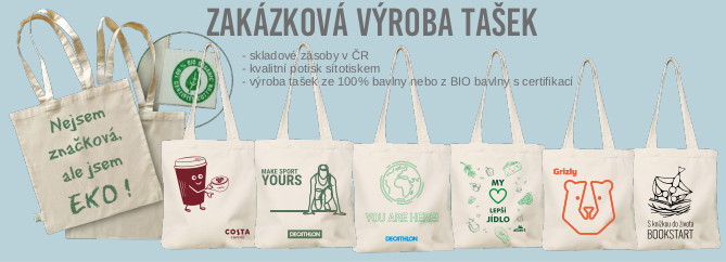 Tašky, zakázková výroba