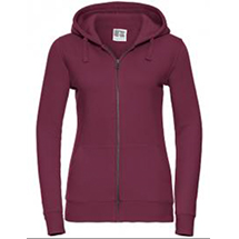 Russell Ladies` Authentic Zipped Hood Jacket Z266F