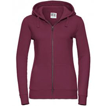 Russell Ladies` Authentic Zipped Hood Jacket Z266F