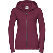 Russell Ladies` Authentic Zipped Hood Jacket Z266F