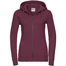 Russell Ladies` Authentic Zipped Hood Jacket Z266F