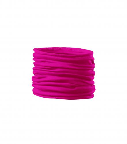 Twister scarf unisex/kids neon pink