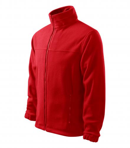 Jacket fleece pánský červená