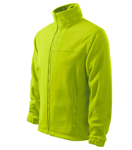 Jacket fleece pánský limetková