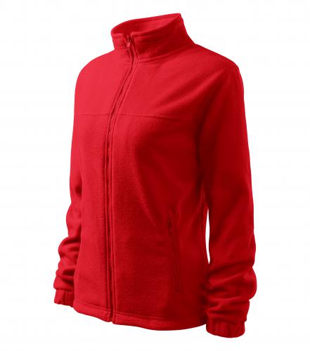 Jacket fleece dámský červená