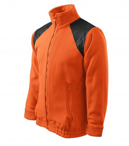 Jacket Hi-Q fleece unisex oranžová