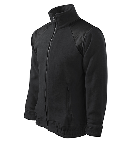 Jacket Hi-Q fleece unisex ebony gray