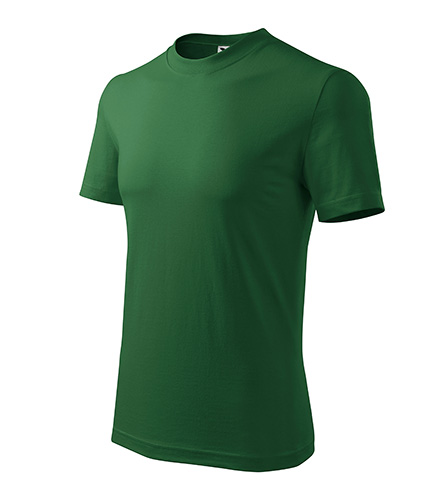 Classic tričko unisex lahvově zelená