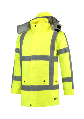 RWS Parka pracovní bunda unisex fluorescenční žlutá