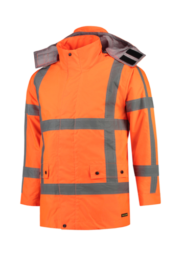 RWS Parka pracovní bunda unisex fluorescenční oranžová