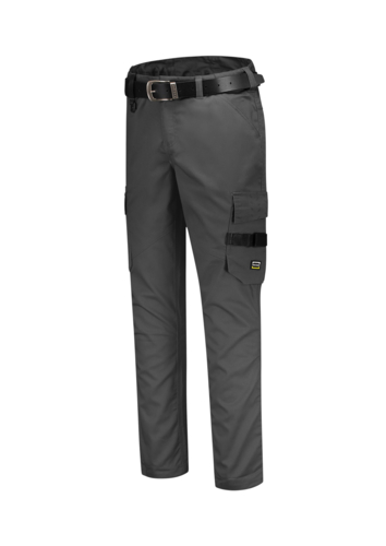 Work Pants Twill pracovní kalhoty unisex tmavě šedá