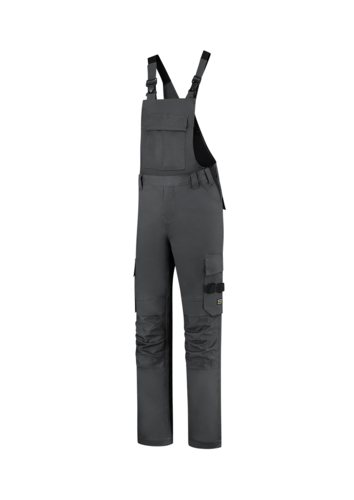 Bib & Brace Twill Cordura pracovní kalhoty s laclem unisex tmavě šedá