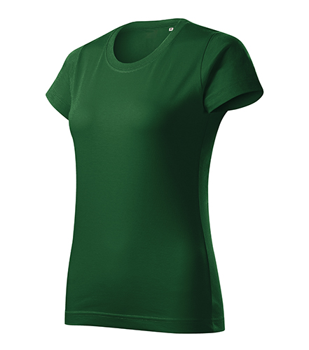 Basic Free tričko dámské lahvově zelená