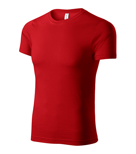 Paint tričko unisex červená