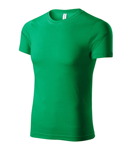 Paint tričko unisex středně zelená