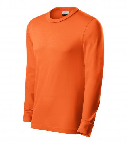 Resist LS triko unisex oranžová