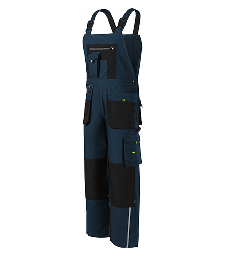 Ranger pracovní kalhoty s laclem pánské námořní modrá