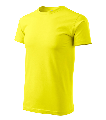 Basic tričko pánské citronová