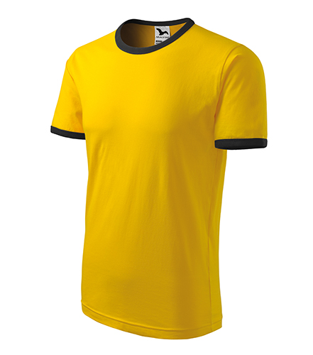 Infinity tričko unisex žlutá