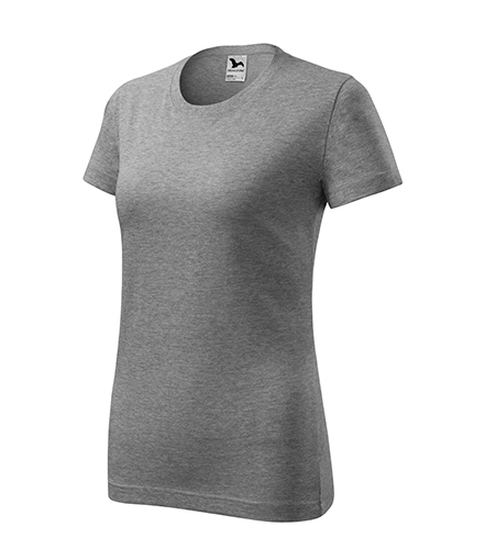 Classic New tričko dámské tmavě šedý melír