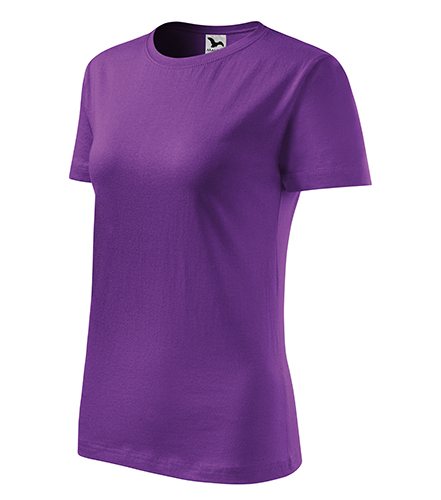 Classic New tričko dámské fialová