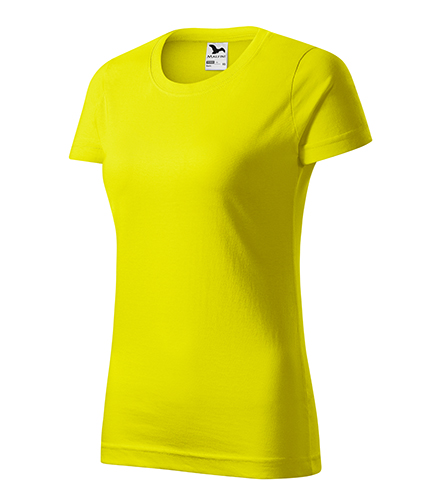 Basic tričko dámské citronová