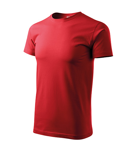 Heavy New tričko unisex červená