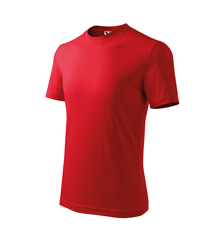 Basic tričko dětské červená