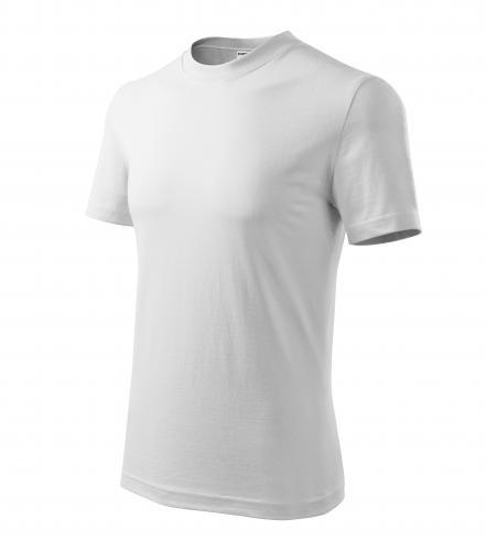 Base tričko unisex bílá