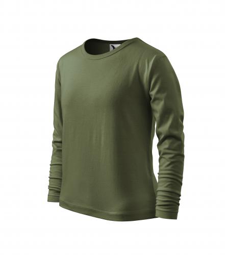 Fit-T LS triko dětské khaki