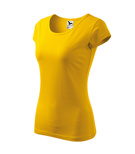 Pure tričko dámské žlutá